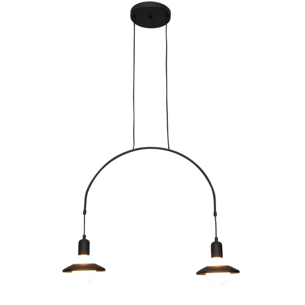 HL-3528-2 EVERDINA BLACK PENDANT