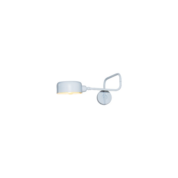 HL-3544-1 CARI WHITE WALL LAMP