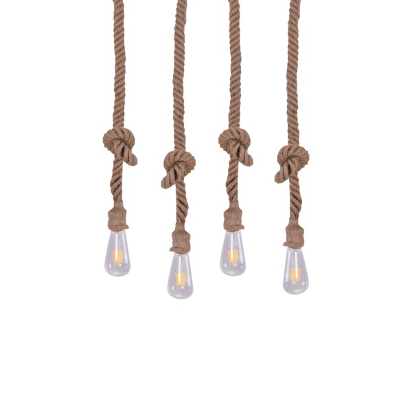 SE147-27-4 MAYA PENDANT LAMP ROPE+