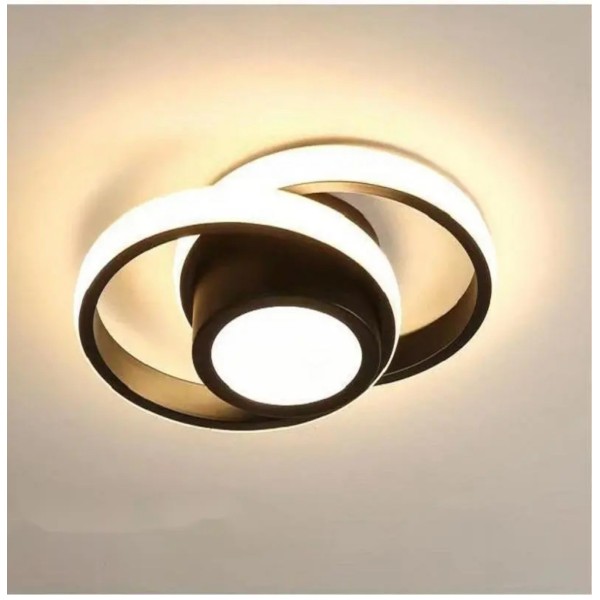 SE LED 26 IRINA BLACK CEILING 18W 3CCT 3 YEARS WARRANTY