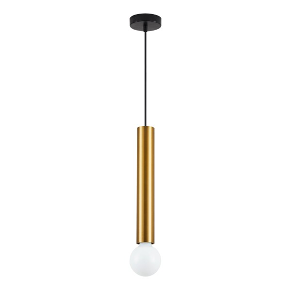 SE21-GM-5 ADEPT TUBE GOLD MATT PENDANT B1