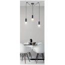 SE21-BL-4-BL3 ADEPT TUBE Black Pendant+