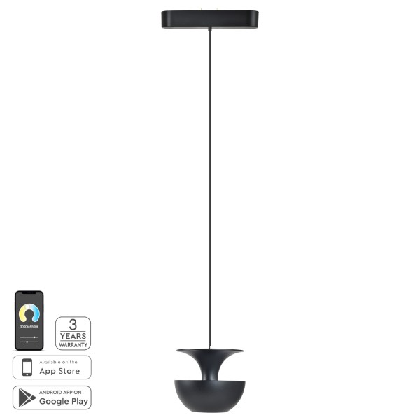 MFS30-06-01 MAGNETIC FLEX  Smart 48V Pendant Module 8W 640Lm Dim 2700K- 6000K Lightings Surface