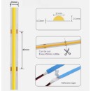 SE-COB10-4K LED STRIP COB 10W 24V 3000K 384Chips/m 10m 8mm 3 YEARS WARRANTY PRICE PER METER