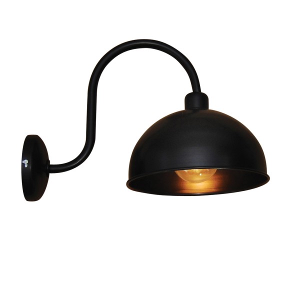 HL-114S-1W LEICA BLACK WALL LAMP