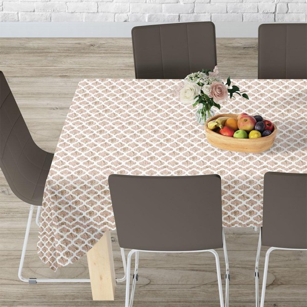 LINO ΤΡΑΠΕΖΟΜΑΝΤΗΛΟ CELL 101 BEIGE 140X180