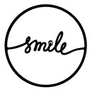 Διακοσμητικό τοίχου Smile Megapap μεταλλικό χρώμα μαύρο 45x3x45εκ.