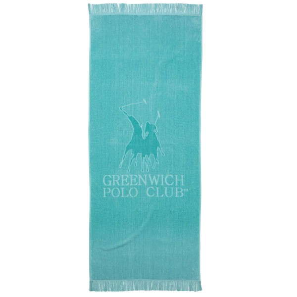 GREENWICH POLO CLUB ΠΕΤΣΕΤΑ ΘΑΛΑΣΣΗΣ 70Χ170 3733 ΤΥΡΚΟΥΑΖ