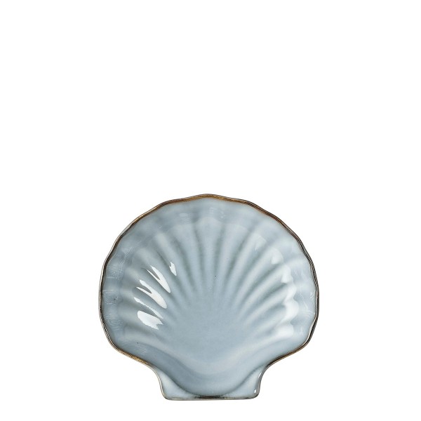 ΠΙΑΤΟ ΚΟΧΥΛΙ shell ΑΝ ΓΚΡΙ l14,5xw13,5xh3,5cm ΚΕΡΑΜΙΚΟ