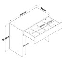 Τουαλέτα Artemisia pakoworld λευκό 90x45x76.8εκ