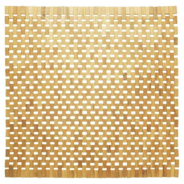 Woodblock 60x60 teak πατάκι μπάνιου Sealskin