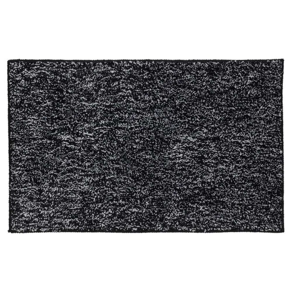 Speckles 50x80 black πατάκι μπάνιου Sealskin