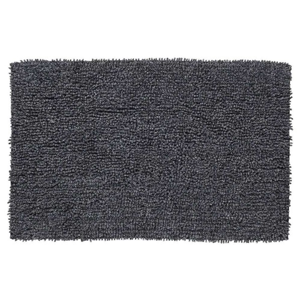 Misto 60x90 black πατάκι μπάνιου Sealskin