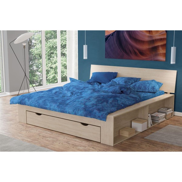 Σετ Σεντόνια Βαμβακερά King 240x270εκ. Premium Shadow 631 Electric Blue DimCol