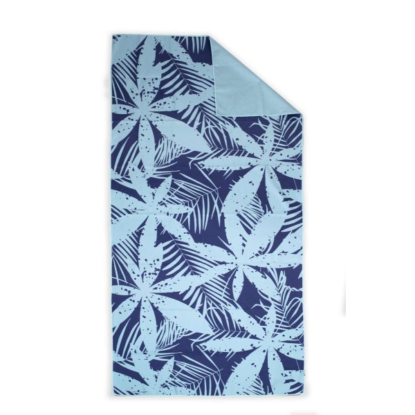 Πετσέτα Θαλάσσης Microfiber Palm Blue 80X160 Espree