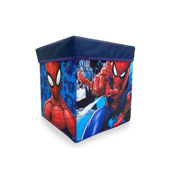 Κουτί-Σκαμπό Polyester Marvel Spider-Man 09 Blue 30x30x30εκ. DimCol