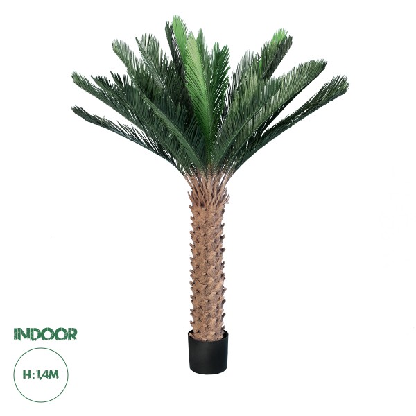 GloboStar® Artificial Garden CYCADS 20023 Τεχνητό Διακοσμητικό Φυτό Αρωματική Κύκας Υ140cm