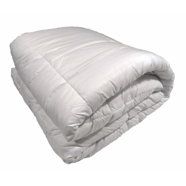 Πάπλωμα Microsatin Διπλό 200x240εκ. Με Ρίγα 1cm Duvet