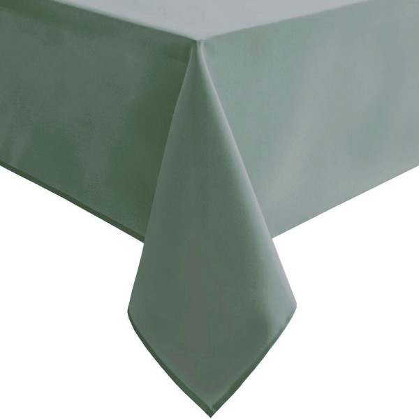 Τραπεζομάντηλο 90x90εκ. Polyester Plain Line Silver