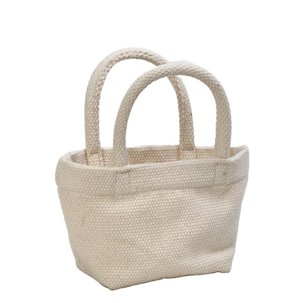 ΤΣΑΝΤΑ ΜΕ ΛΑΒΕΣ JUTE/COTTON 25X8X13-23EK | Συσκευασία 3 τμχ