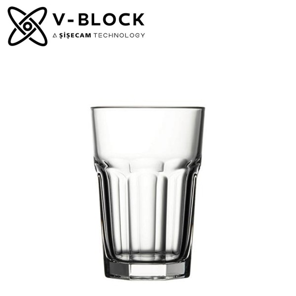 V-BLOCK CASABLANCA LD 290CC TEMP. H: 12 D: 7.8CM P/960 GB6.OB24. | Συσκευασία 6 τμχ