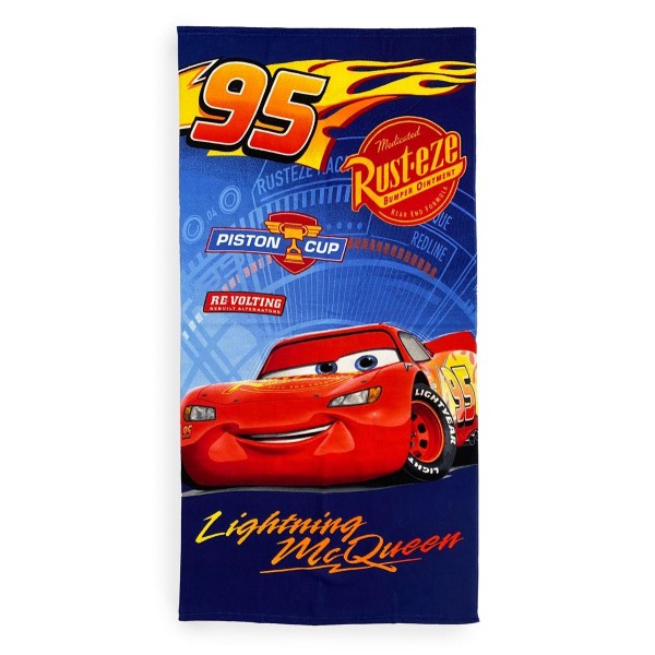 Πετσέτα Θαλάσσης Παιδική Microfiber 70x140εκ. Cars 38 Blue Disney DimCol