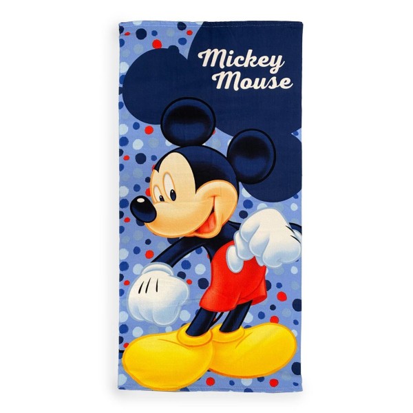 Πετσέτα Θαλάσσης Παιδική Microfiber 70x140εκ. Mickey 16 Blue Disney DimCol