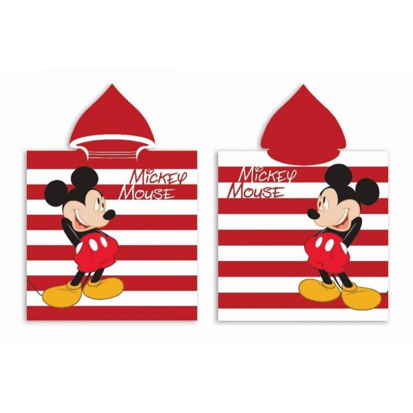 Πόντσο Παιδικό Βαμβακερό Βελουτέ 50x100εκ. Mickey 11 Disney DimCol