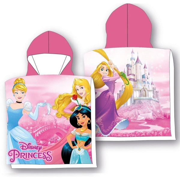 Πόντσο Παιδικό Microfiber 50x100εκ. Princess 24 Pink Disney DimCol