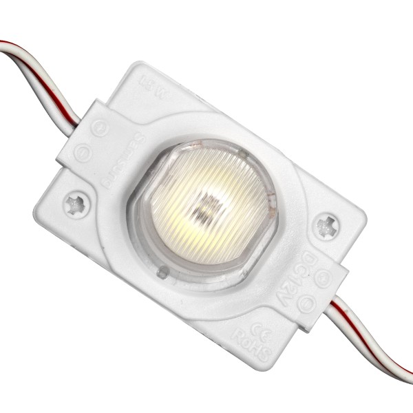 GloboStar® 73708 20 Τεμάχια x LED Module 1.5 Watt 180lm 1 x SMD3030 12 volt 40x30mm Ψυχρό