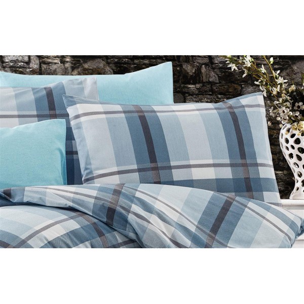 Μαξιλαροθήκη Φάκελος Polycotton 50x70εκ. Εκάβη 421 Sky Blue DimCol