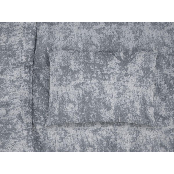 Μαξιλαροθήκη Polycotton 50x70εκ. Shadow 13 Grey DimCol