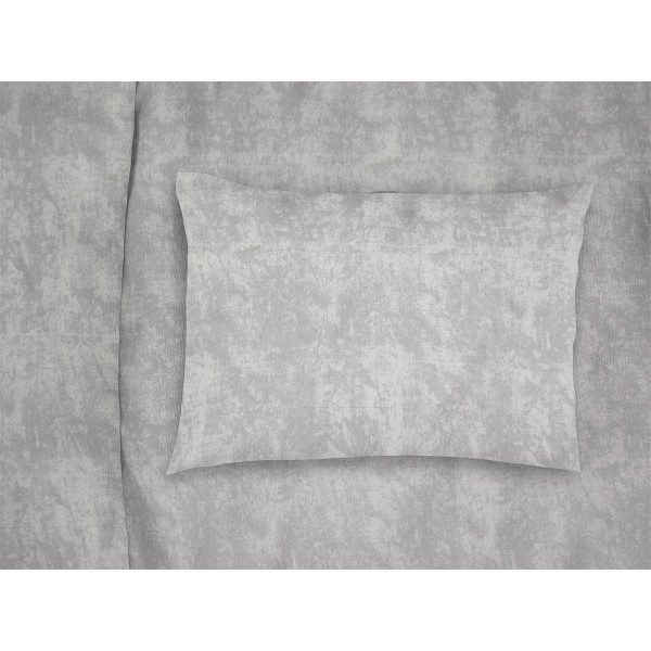 Μαξιλαροθήκη Polycotton 50x70εκ. Shadow 21 Light Grey DimCol