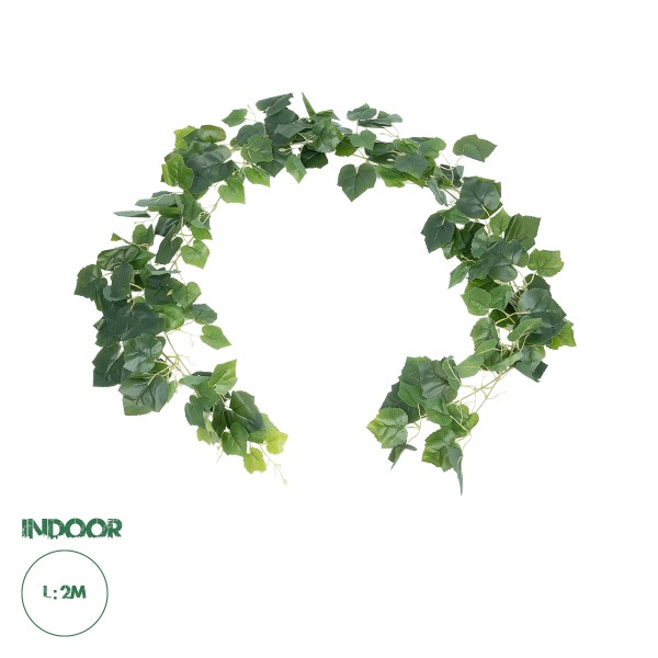 GloboStar® Artificial Garden BALTIC IVY GARLAND 21147 Τεχνητή Διακοσμητική Γιρλάντα Βαλτικής 200cm Σετ 2 τεμαχίων