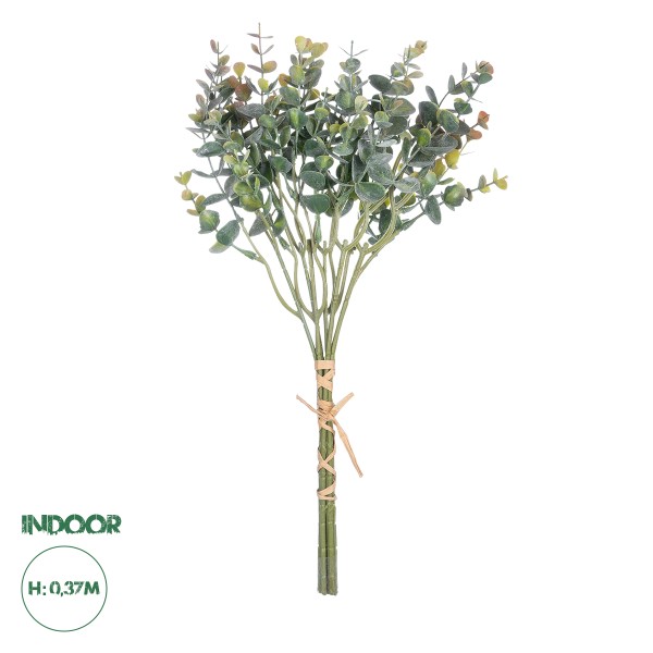 GloboStar® Artificial Garden EUCALYPTYS BRANCH  20776 Τεχνητό Διακοσμητικό Κλαδί Ευκαλύπτου Y37cm