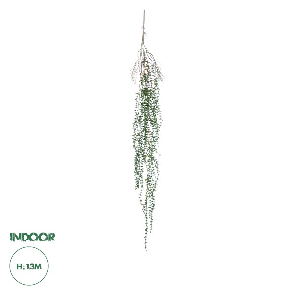 GloboStar® Artificial Garden EUCALYPTUS HANGING PLANT 20618 Τεχνητό Διακοσμητικό Κρεμαστό Φυτό Ευκάλυπτος Υ130cm