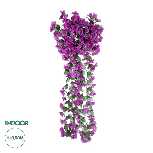 GloboStar® Artificial Garden HANGING CALIBRACHOA BRANCH 21064 Διακοσμητικό Κλαδί Καλιμπραχόα  Φ25 x Υ90cm