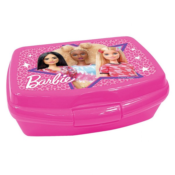 Δοχείο Φαγητού Πλαστικό 600ml-16,5x12,5x6εκ. Barbie 50-3095