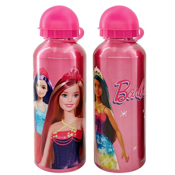 Παγούρι Μεταλλικό 500ml-6,5x21εκ. Barbie 50-3096