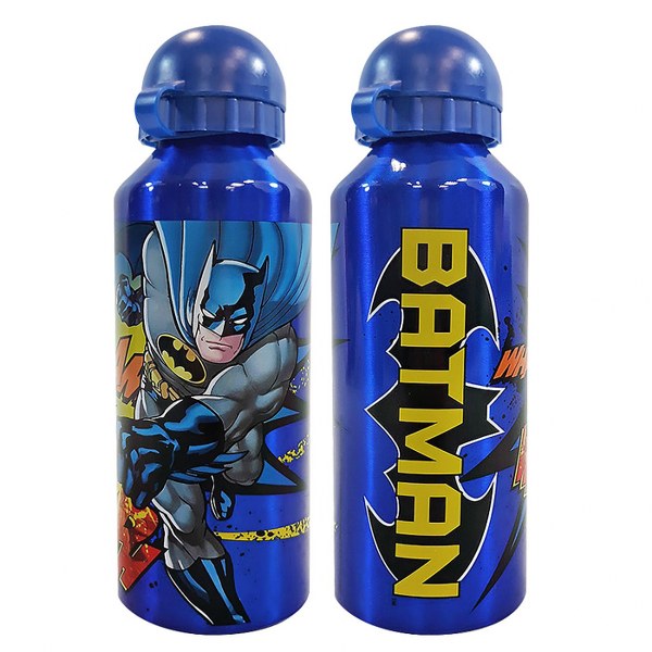 Παγούρι Μεταλλικό Batman 500ml-6,5x21εκ. Warner Bros 50-2845