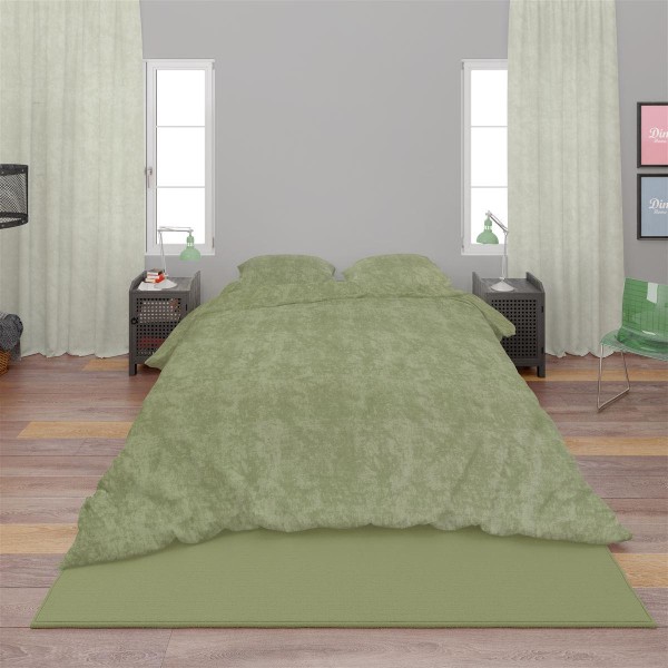 Πάπλωμα Polycotton Μονό 160x240εκ. Shadow 24 Lime Green DimCol