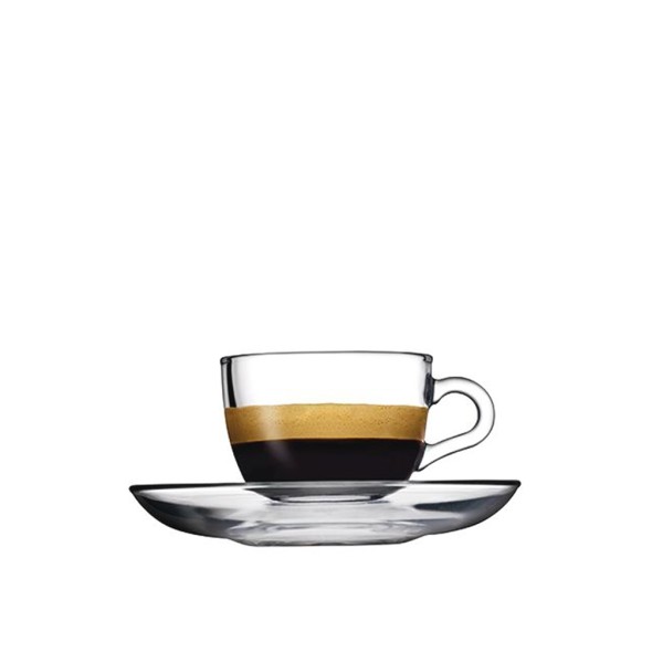 BASIC CUP & SAUCER ESPRESSO 85CC P/1944 FLX6.SHR36 (smA) | Συσκευασία 6 τμχ