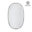 CARACTERE WHITE CUMULUS OVAL PLATE 35,5X21,8X2,5CM | Συσκευασία 4 τμχ