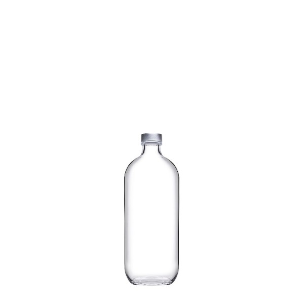 ICONIC BOTTLE W/ METAL LID 360CC H: 17,85 D: 6 P/1224 OB6/PR.BC. | Συσκευασία 6 τμχ