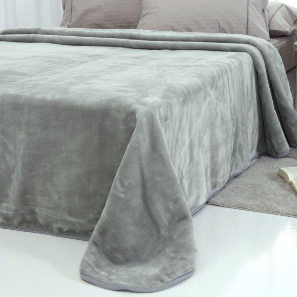 Κουβέρτα Velour Υπέρδιπλη 220x240εκ. Tyrol Grey Blue SB HOME