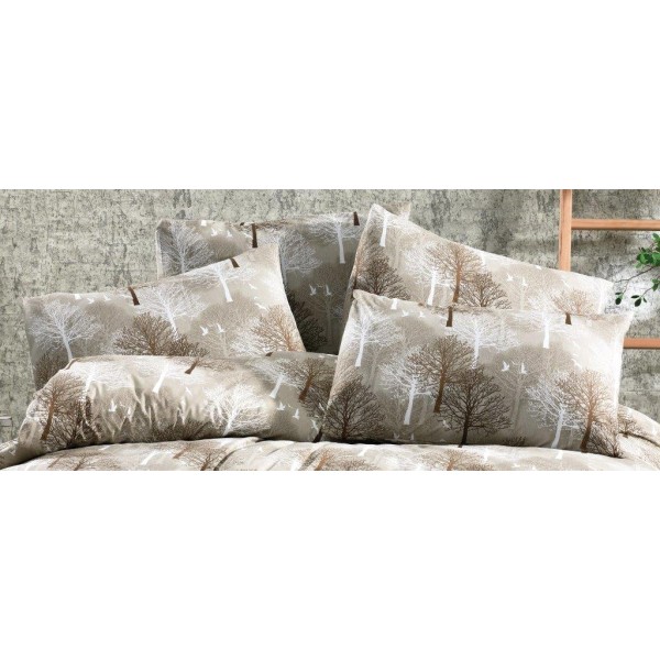 Μαξιλαροθήκη Φάκελος Polycotton 50x70εκ. Forest 311 Beige Dimcol