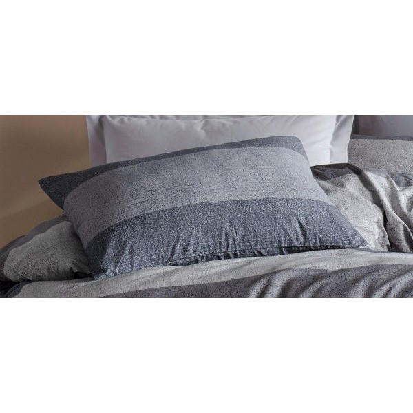 Μαξιλαροθήκη Φάκελος Polycotton 50x70εκ. Νεφέλη 342 Grey DimCol