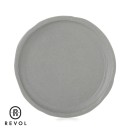 No.W MATT GREY RECYCLAY DESSERT PLATE 21.5CM | Συσκευασία 6 τμχ