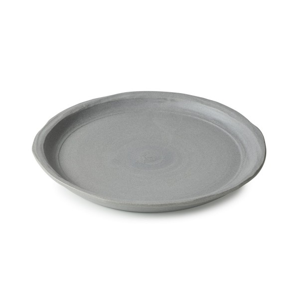 No.W MATT GREY RECYCLAY DINNER PLATE 23.5CM | Συσκευασία 6 τμχ