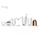 NUDE HEPBURN MIXING GLASS SET4 650CC H:19 D:9.6CM P/480 GB4.OB16.